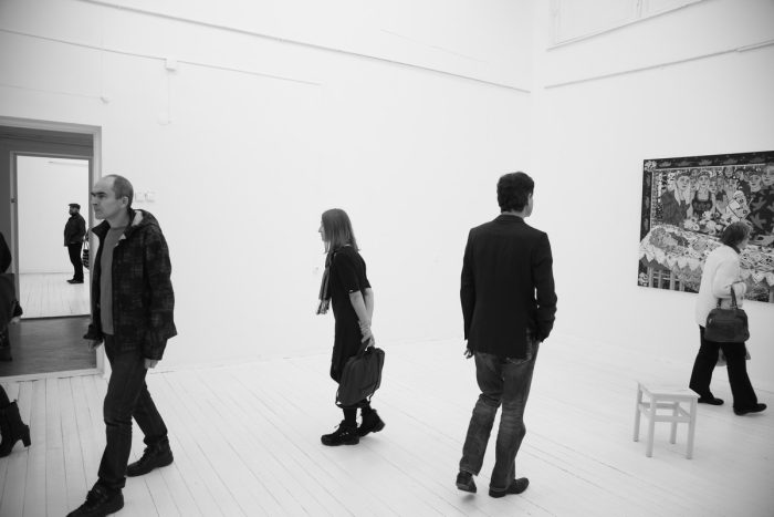 открытие арт-проекта Жанны Капустниковой "Другiя Дажынкi" в Национальном центре современных искусств Республики Беларусь / Минск, 2015г.