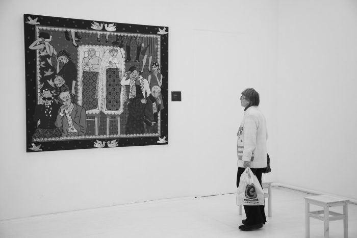 открытие арт-проекта Жанны Капустниковой "Другiя Дажынкi" в Национальном центре современных искусств Республики Беларусь / Минск, 2015г.