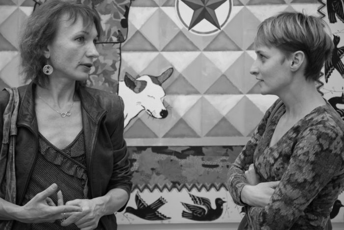 открытие арт-проекта Жанны Капустниковой "Другiя Дажынкi" в Национальном центре современных искусств Республики Беларусь / Минск, 2015г.