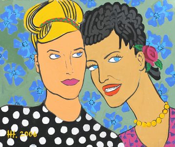 Гензель и Гретель / холст, масло / 100×120 см / 2006г. Жанна Капустникова