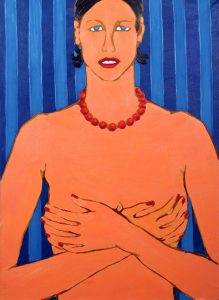 Бусы / холст, масло / 100x70 см / 2005г. Жанна Капустникова