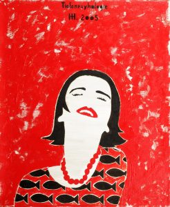 Глубинная психология / холст, масло / 84×70 см / 2005г. Жанна Капустникова