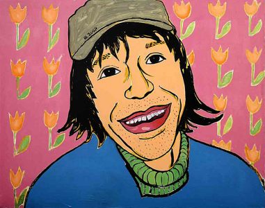 Любимый цветочек / холст, масло / 80×100 см / 2007г. Жанна Капустникова