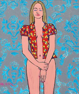 Любовь / холст, темпера / 120×100 см / 2006г. Жанна Капустникова