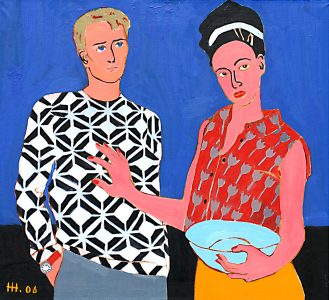 Нелюбовь / холст, масло / 100×110 см / 2006г. Жанна Капустникова