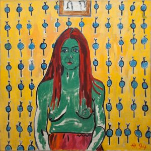 Тома / холст, масло / 100х100см / 1994г. Жанна Капустникова